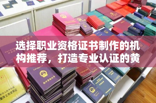 南部选择职业资格证书制作的机构推荐，打造专业认证的黄金标准