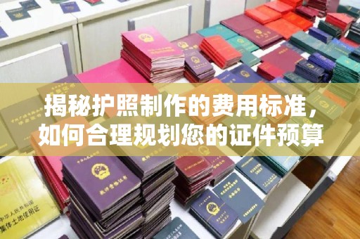 南部揭秘护照制作的费用标准，如何合理规划您的证件预算